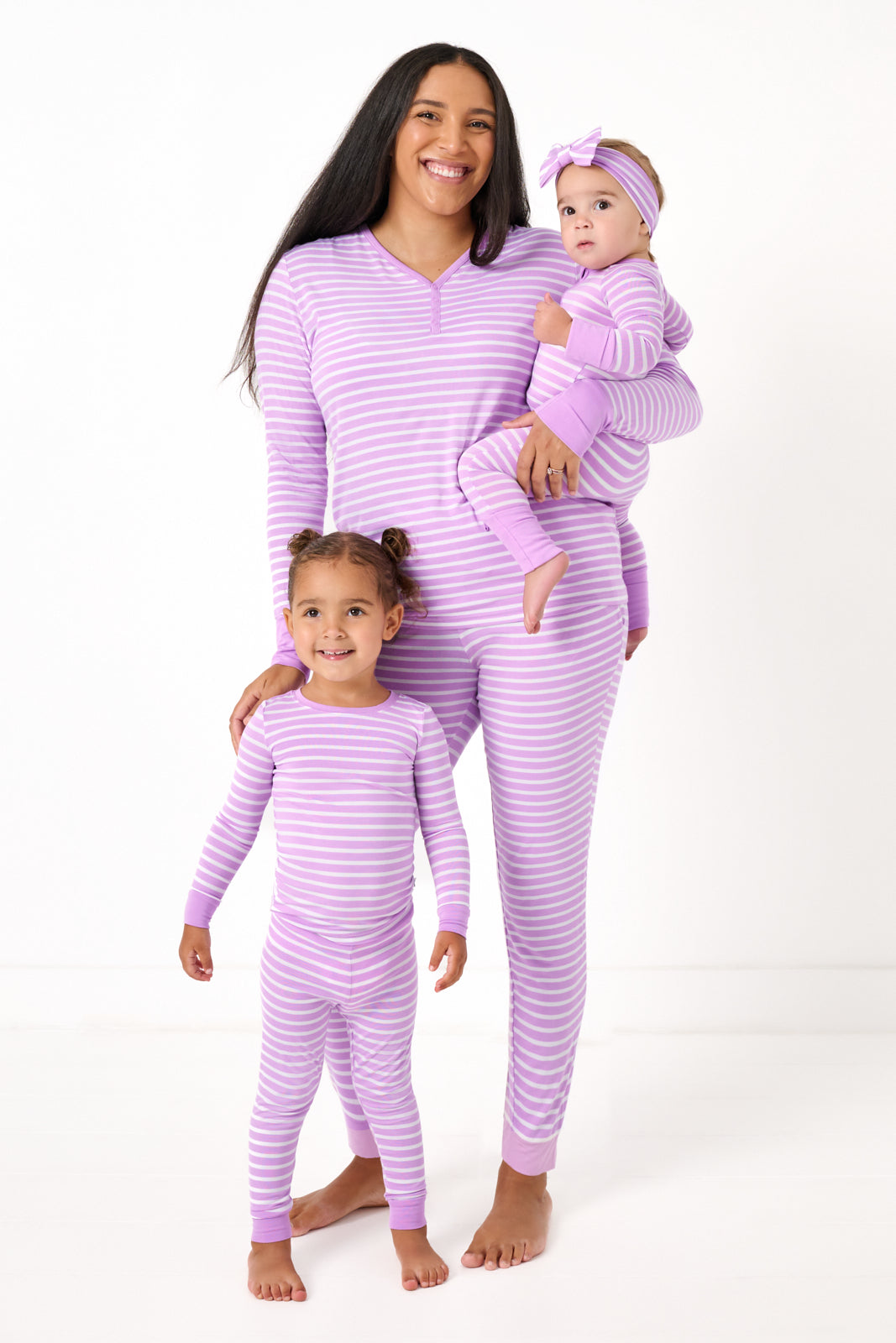Sweet Orchid Stripe Women's Pajama Pants
